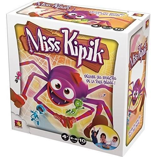 Jogo de Mesa ASMODEE Miss Kipik (Idade Mínima Recomendada: 4 anos) Asmodee - Jogos - insetos, aranha, 4 anos