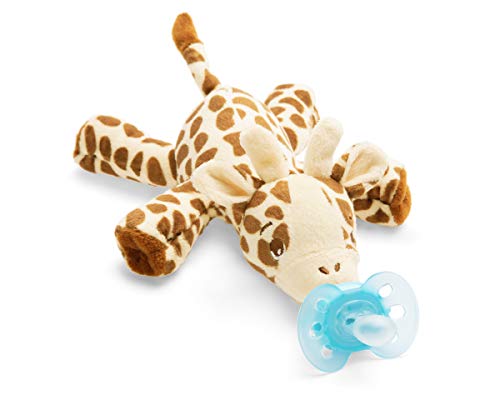 Chupeta Philips Avent 2 em 1 Girafa + Ultra Soft | Azul PHILIPS AVENT - Cuidados com a higiene oral - 2 em 1, ultra-soft, girafa, azul