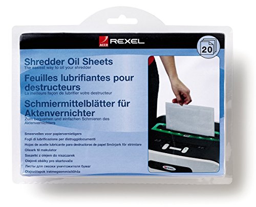 Acessório para Destruidora REXEL 2101949 (Compatibilidade: Rexel Auto+ 200X) Rexel - Lubrificantes - compatível, lâminas, multi cor