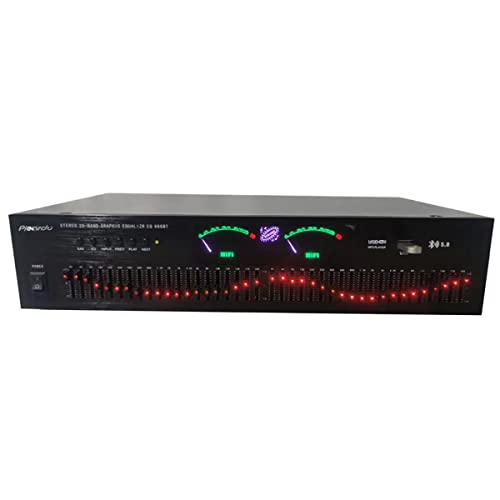Equalizador de Áudio Oilyoung EQ666BT Dual 20 Band OILYOUNG - Áudio - dual, 20 bandas, entrada auxiliar, RCA, bluetooth