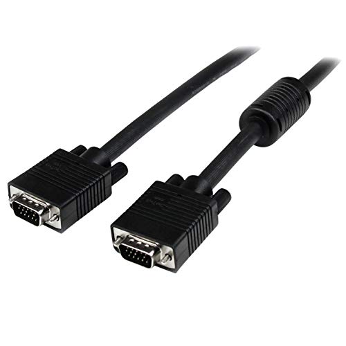 Cabo de Vídeo STARTECH (VGA - 5 m - Preto) STARTECH.COM - Cabos - vga, 5m, preto