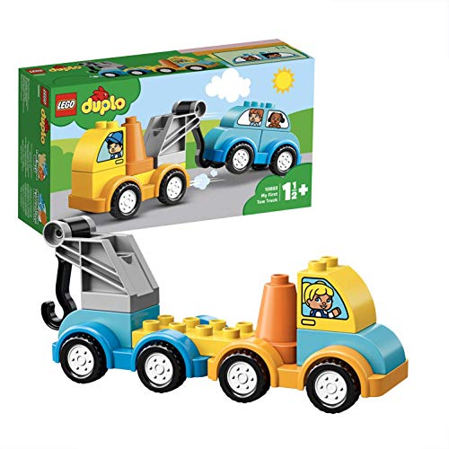 LEGO Duplo - Meu Primeiro Carro de Reboque (Idade Mínima: 2) LEGO - Brinquedos - duplo, carro, reboque, idade mínima 2