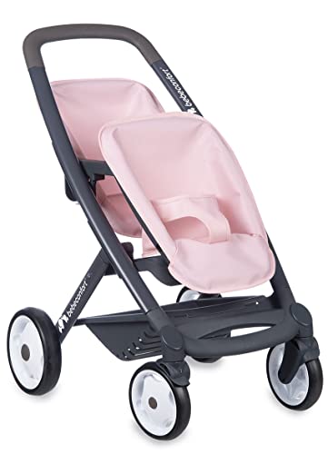 Carrinho de Bebé SMOBY (Rosa - Poliéster - 34.5x24.5x46 cm) Smoby - Brinquedos - poliéster, rosa, 34.5x24.5x46 cm