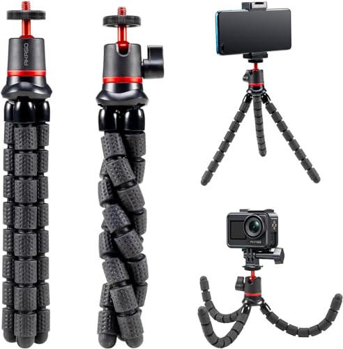 Tripé Akaso 3Pole Flexible Camera Tripod - Cinza AKASO - Peças e acessórios para câmeras - tripé, flexível, cinza