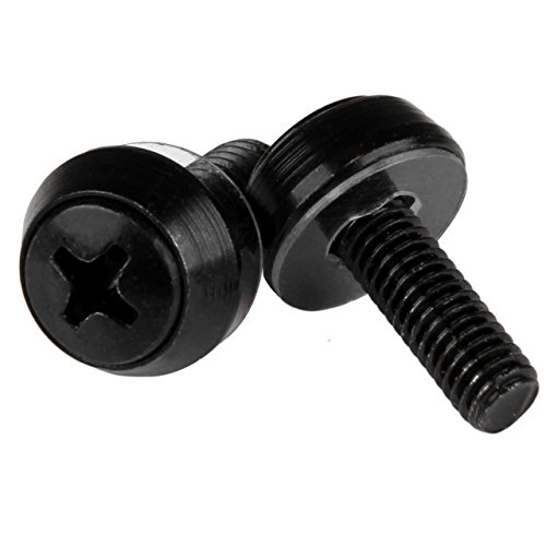Conjunto de Parafusos M5 e Porcas Gaiola STARTECH.COM CABSCREWSB (12 mm - 50 peças) STARTECH.COM - Suportes e barras de reforço - m5, porcas gaiola, 12 mm, 50 peças