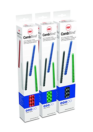 Argolas de Encadernação GBC 4028197 (Recondicionado Como Novo) GBC - Pentes e espiras de encadernação - encadernação, preto, branco