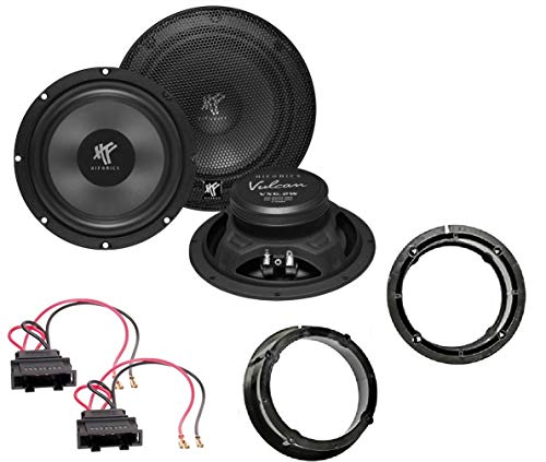 Coluna Auto HIFONICS VW-103B (VW Bora - 100 W) Extremeaudio - Alto-falantes - 100 W, VW Bora, Golf 4, Jetta, Passat