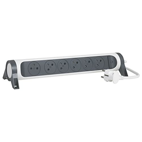 Extensão Elétrica LEGRAND 100016 (6 Tomadas) Legrand - Fios e cabos elétricos - 6 tomas, interruptor, proteção raios