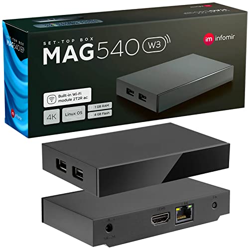 Reprodutor multimédia MAG 540W3 Original infomir - Cabos - multimédia, original