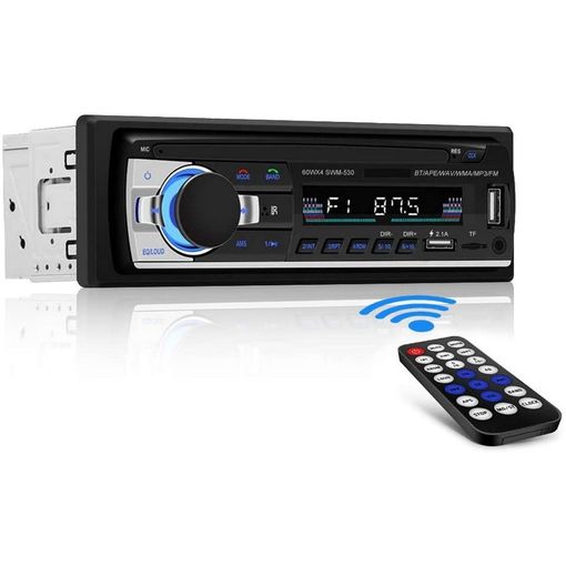 Autorrádio Nk-Radiocar Bluetooth Aux Mp3 Usb 1 Din 4X40W NK - Acessórios interiores de veículos a motor - bluetooth, auxiliar, mp3, usb, 1 din