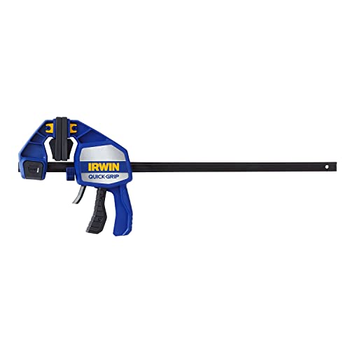 Grampo de Barra Irwin 10505944 | Azul, Cinzento (Ferramentas) IRWIN - Grampos de ferramentas e tornos - abertura 45 cm, preto, azul, cinzento