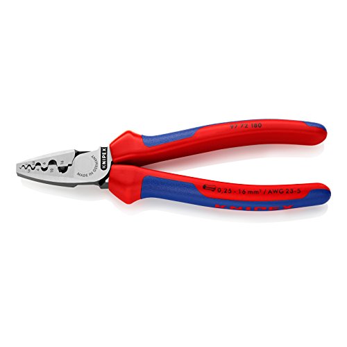 Knipex 97 72 180 alicate Alicates de orifício KNIPEX - Grampos de ferramentas e tornos - ferragem, preto/vermelho, 240g, 180mm