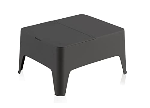 Mesa de Apoio Crevicosta Quality Mark 1 Prateleira (Cinzento) CREVICOSTA - Mesas de exterior - mesa, apoio, crevicosta, quality mark, prateleira, cinzento