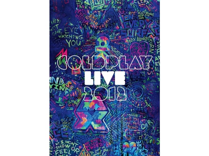 DVD+CD Coldplay - Live 2012 (Edição em Espanhol) EMI - Dvds e vídeos - dvd, cd, coldplay, ao vivo, edição espanhola