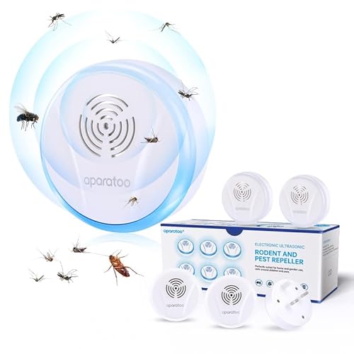 Repelente Ultrassónico de Insetos 4 em 1 Tiptop Home - Controle de pragas - ultrassónico, insetos, 4 em 1