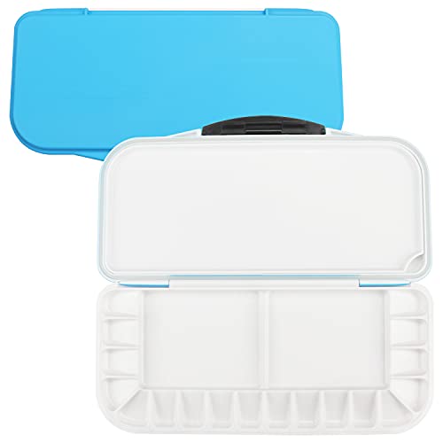 Belle Vous 18 Contenedores de Pintura Paleta Húmida Portátil Azul BELLE VOUS - Ferramentas de mistura de cores - 18 containers, húmida, portátil, azul