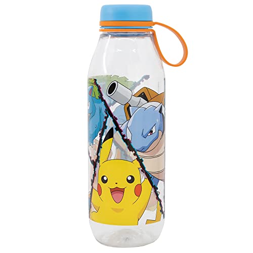 Garrafa de Água ECOZEN Pokémon (650 ml) Stor - Garrafas de água - garrafa água, ecozen, pikachu, polipropileno, tampao silicone