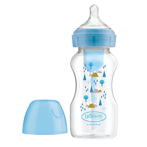 Biberão Anti-Cólicas DR. BROWNS 3043160040 | Azul HANDI-CRAFT - Roupa - anti-cólicas, anti-gases, ventilação interna