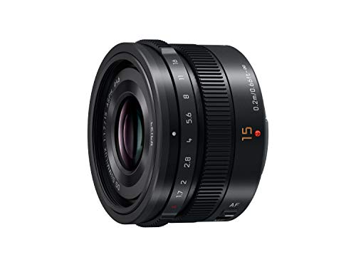 Objetivo LUMIX 15mm F1.7 (Encaje: Micro 4/3 - Apertura: f/16 - f/1.7) Panasonic - Lentes de câmera - micro 4/3, F1.7, 9/7, 16