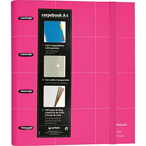 Pasta com Recarga Grafoplás A4 Lilás (Recondicionado Como Novo) Grafoplás - Pastas Organizadoras - recarga, grafoplas, a4, lilás