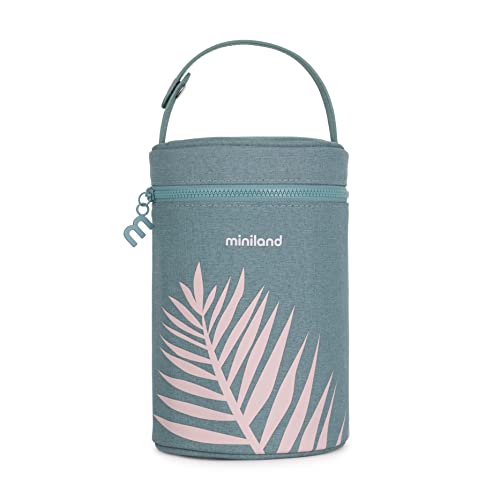Bolsa Térmica PALMS Thermibag (Azul - 7 x 20 cm) Miniland - Porta-alimentos e bebidas - bolsa térmica, conservar alimentos, capa isolamento, manter temperatura