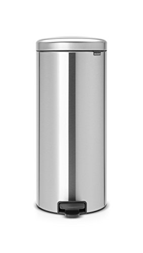 Caixa do Lixo BRABANTIA Newicon (Prata) Brabantia - Lixeiras e cestos de lixo - design moderno, tampa soft-close, compartimento interior, fecho soft-close
