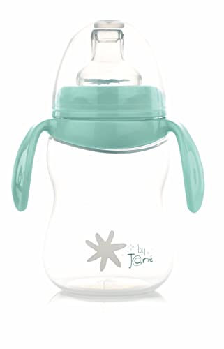 Jané Taza antigota 300ml verde (Puericultura - Refeitório) Jané - Biberões - 300ml, verde, polietileno, sem BPA