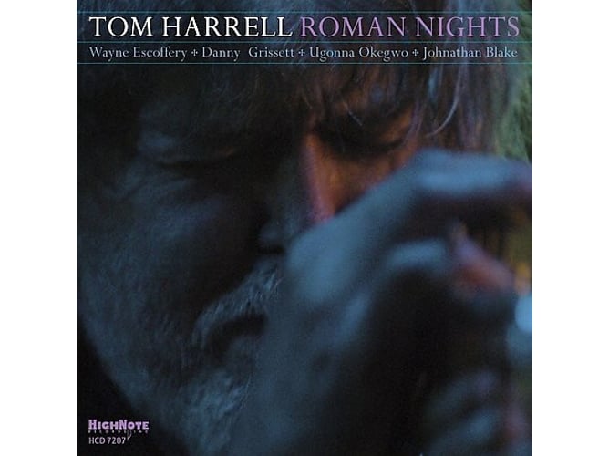 CD Tom Harrell - Roman Nights (1 CDs) High Note Records - Cds de música - cd, tom harrell, roman nights, trombone, bill charlap, piano