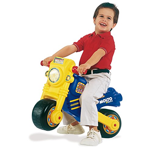 Mota de Brincar JBM Moltó Cross (Idade Mínima Recomendada: 3 anos) M MOLTO - Triciclos - motocicleta, rodas grandes, estabilidade, 3 anos