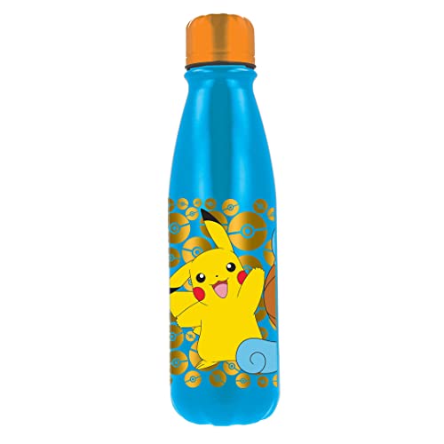 Garrafa para Crianças LUMO Pokémon (Alumínio - Azul) Stor - Garrafas de água - alumínio, 600ml, pokemon, azul