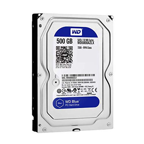 Disco HDD Interno WESTERN DIGITAL 500GB 5400RPM (500 GB - SATA - 5400 RPM) Western Digital - Discos rígidos - 500 gb, 5400 rpm, sata
