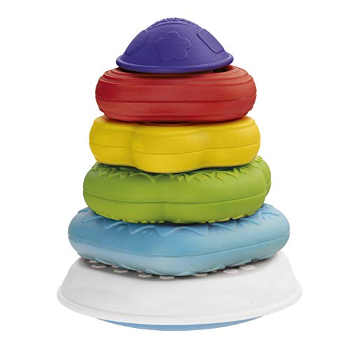 Brinquedo Didático CHICCO 00009372000000 Chicco - Brinquedos de empilhar e encaixar - educativo, motoras, cognitivas, anéis giratórios