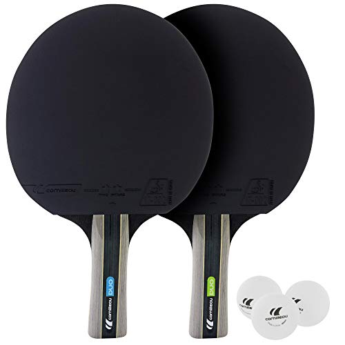 Raquetes de Ténis de Mesa CORNILLEAU Pack Duo 2 Cornilleau - Raquetes e conjuntos de ping pong - pack duo, borracha, suspensão ajustável