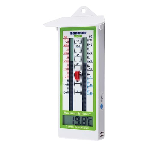 Termómetro de Exterior LAICA 90037 (Recondicionado Como Novo) Thermometer World - Termômetros domésticos - digital, preciso, branco, AAA