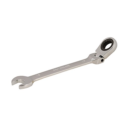 Chave de fenda de cabeça inclinável 16 mm (763605) SILVERLINE Silverline - Chaves inglesas - chave, fenda, cabeça inclinável, 1,6 mm, trinca