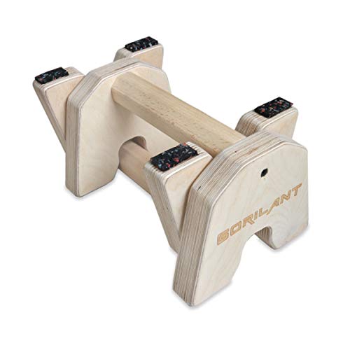 Suporte para Flexões GORILANT Madeira de Carvalho (23cm) Gorilant - Exercício e fitness - madeira de carvalho, 23 cm