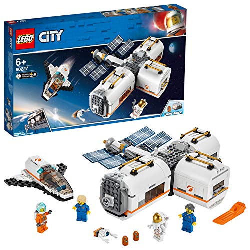 LEGO City 60227 Base Espacial Lunar (Jogos de Construção) LEGO - Blocos de encaixe - lego city, base espacial lunar, jogos de construção