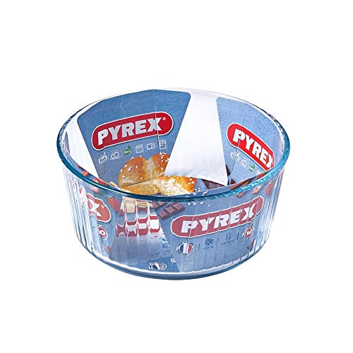 Forma para Tarte de Leite em Pote PYREX 21cm Pyrex - Ramekins e travessas de soufflé - 21 cm, vidro, 1 l