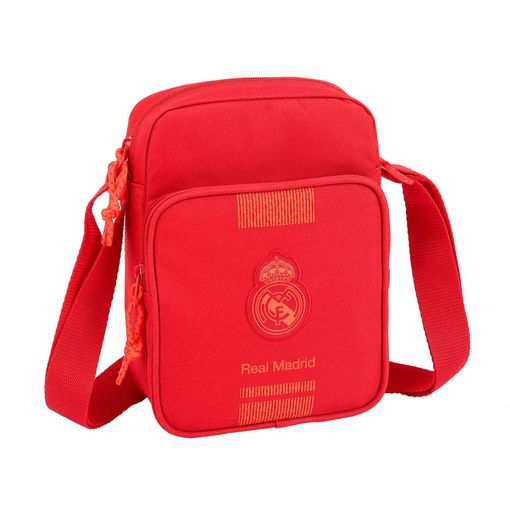 Bolsa de Ombro SAFTA REAL MADRID Vermelho (22 cm) safta - Bolsas - Real Madrid, 22 cm, fecho éclair, bolso posterior