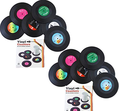 Suporte para Caneca DISCO DE VINIL 12 Posições SHENZHENSHIYOULUDIANZISHANGWUYOUXIANGONGSI - Porta-copos - suporte, vinil, 12 posições, copo, caneca, chávena