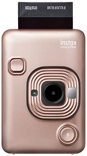 Máquina Fotográfica Instantânea FUJIFILM Instax Mini LiPlay (Rosa - Li-Ion - 100x100 cm) Fujifilm - Câmeras digitais - 62x46 mm, 1,5 MP, 1/60s, 1000 fotos
