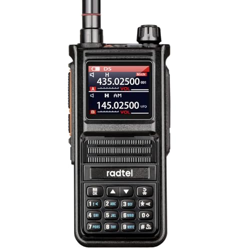Walkie-Talkie RADTEL RT-470X (16 Canais - Até 12 Km - Até 18 Horas - Preto) Xiamen Radtel Electronics Co., Ltd - Rádios bidirecionais - 16 canais, 12 km, 18 horas, sem licença