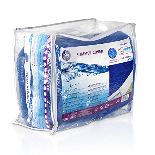 Capa para Piscina GRE PROV500 (Azul - Poliéster) Gre - Coberturas de piscina e panos de chão - 500x340cm, polietileno, resistente UV, PVC alta qualidade