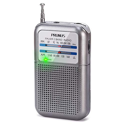 Rádio PRUNUS DE333 (Preto - Digital - AM/FM - Pilhas) prunus - Radios - am/fm, sintonizador manual, led verde, antena retrátil