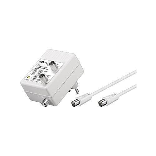 Amplificador de Antena GOOBAY 67226 (Branco) Goobay - Divisores e comutadores de áudio e vídeo - 47-862 mhz, 2 portas, 3W, branco