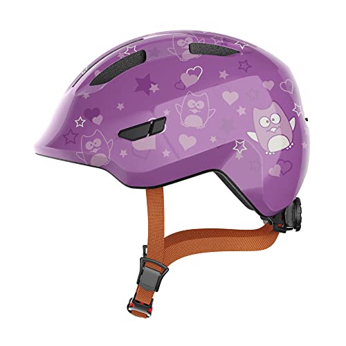 Capacete ABUS Smile 3.0 (L - Tamanho Único) ABUS - Capacetes de bicicleta - fixação à cabeça, proteção total, compatível sem aba, 300g