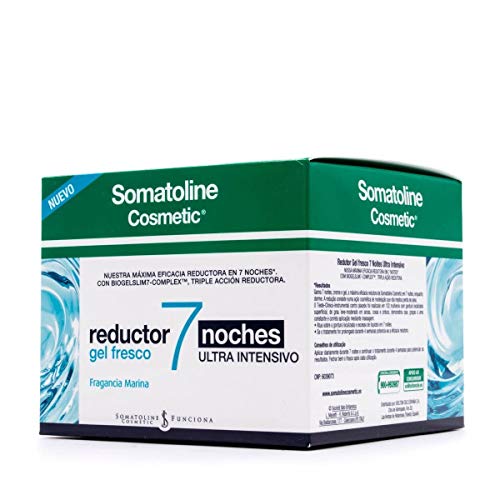 Gel Corporal SOMATOLINE Gel Fresco Reductor Ultra Intensivo 7 Noites (250 ml) SOMATOLINE - Loção e hidratante - redução da gordura, aroma fresco, ação lipolítica, 250 ml