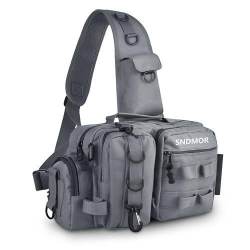 SNDMOR Bolsa de pesca multifuncional mochila SNDMOR - Bolsas e caixas de equipamentos - multifuncional, mochila, pesca