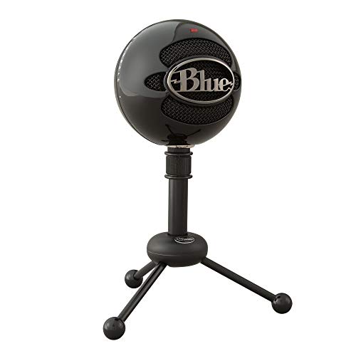 Blue Snowball Preto, Branco USB Microfone Blue Microphones - Microfones - usb, microfone, preto, branco