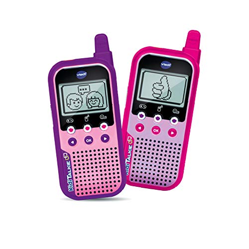Walkie-Talkie para Crianças VTECH Kidizoom Kiditalkie (Idade Mínima Recomendada: 3 anos) VTech - Rádios bidirecionais - conversas, nome de utilizador, mensagens secretas, jogos